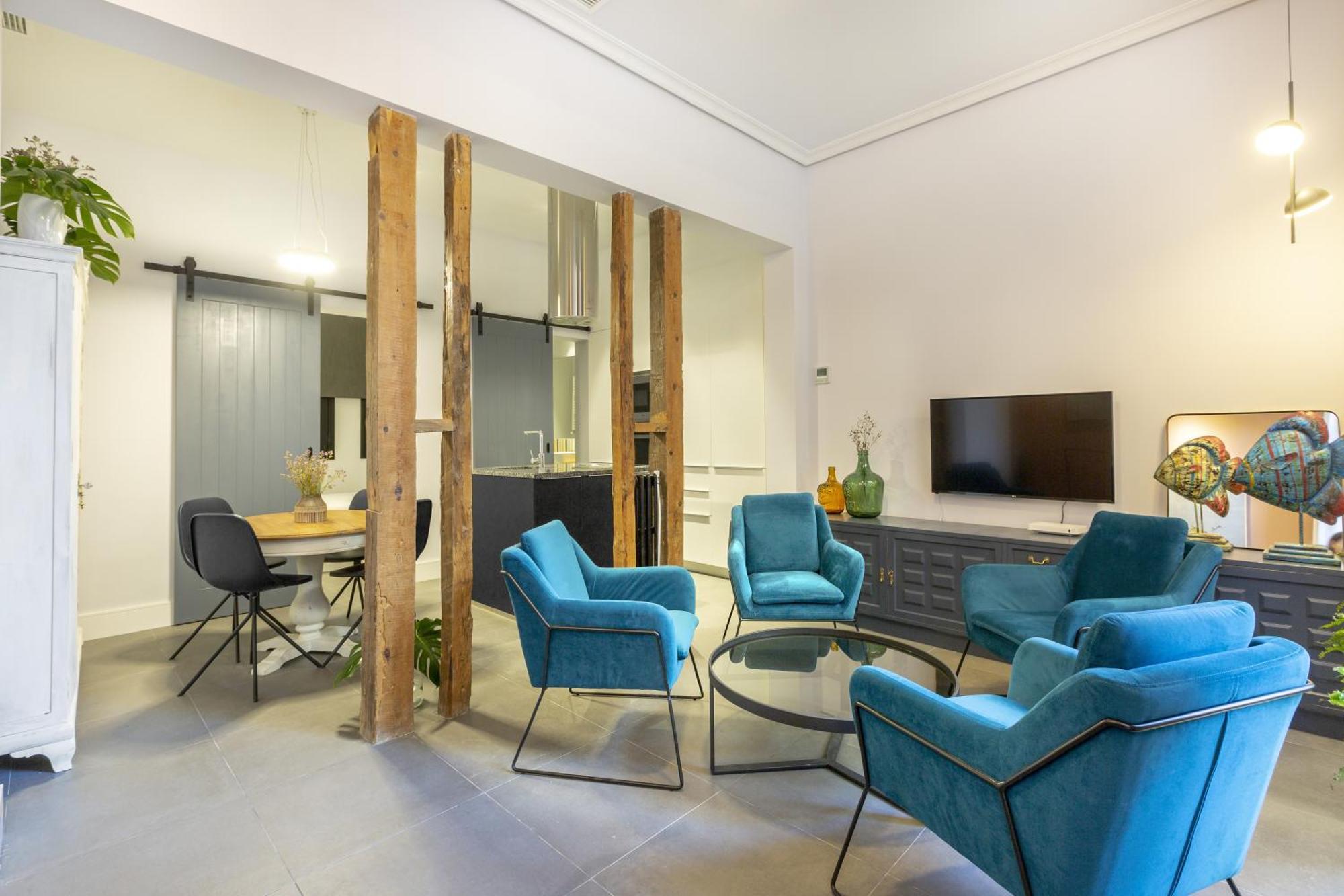 Apt Centrico Y Tranquilo De 2 Hab Madrid Dış mekan fotoğraf