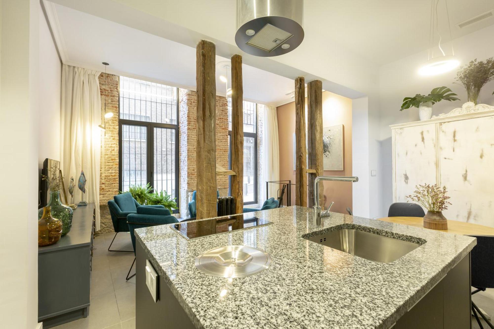 Apt Centrico Y Tranquilo De 2 Hab Madrid Dış mekan fotoğraf